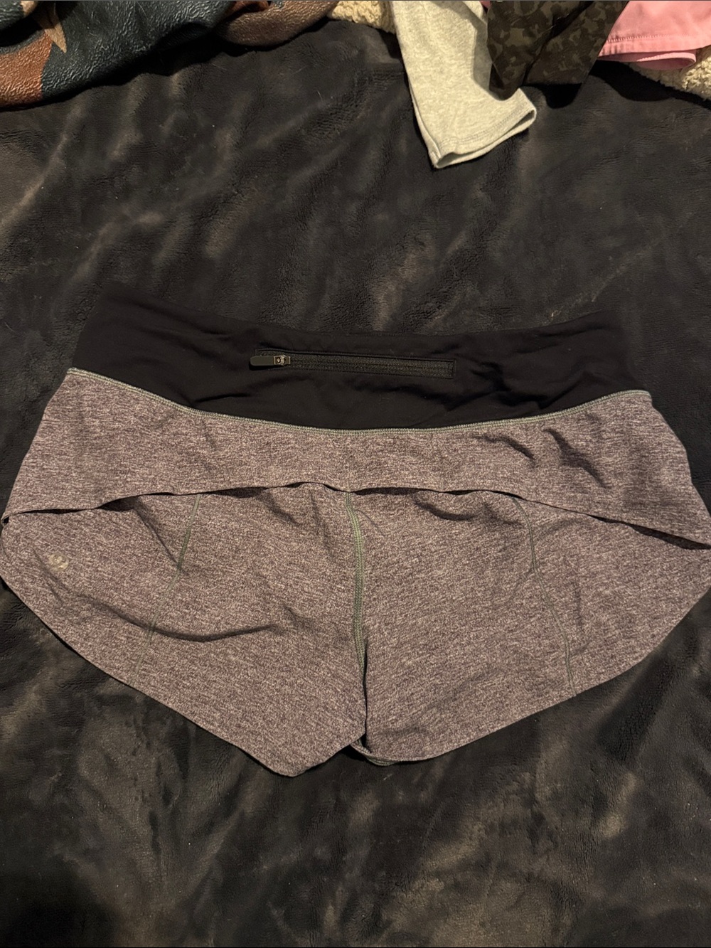Lululemon Gray Speed Up 2.5 inch Shorts
